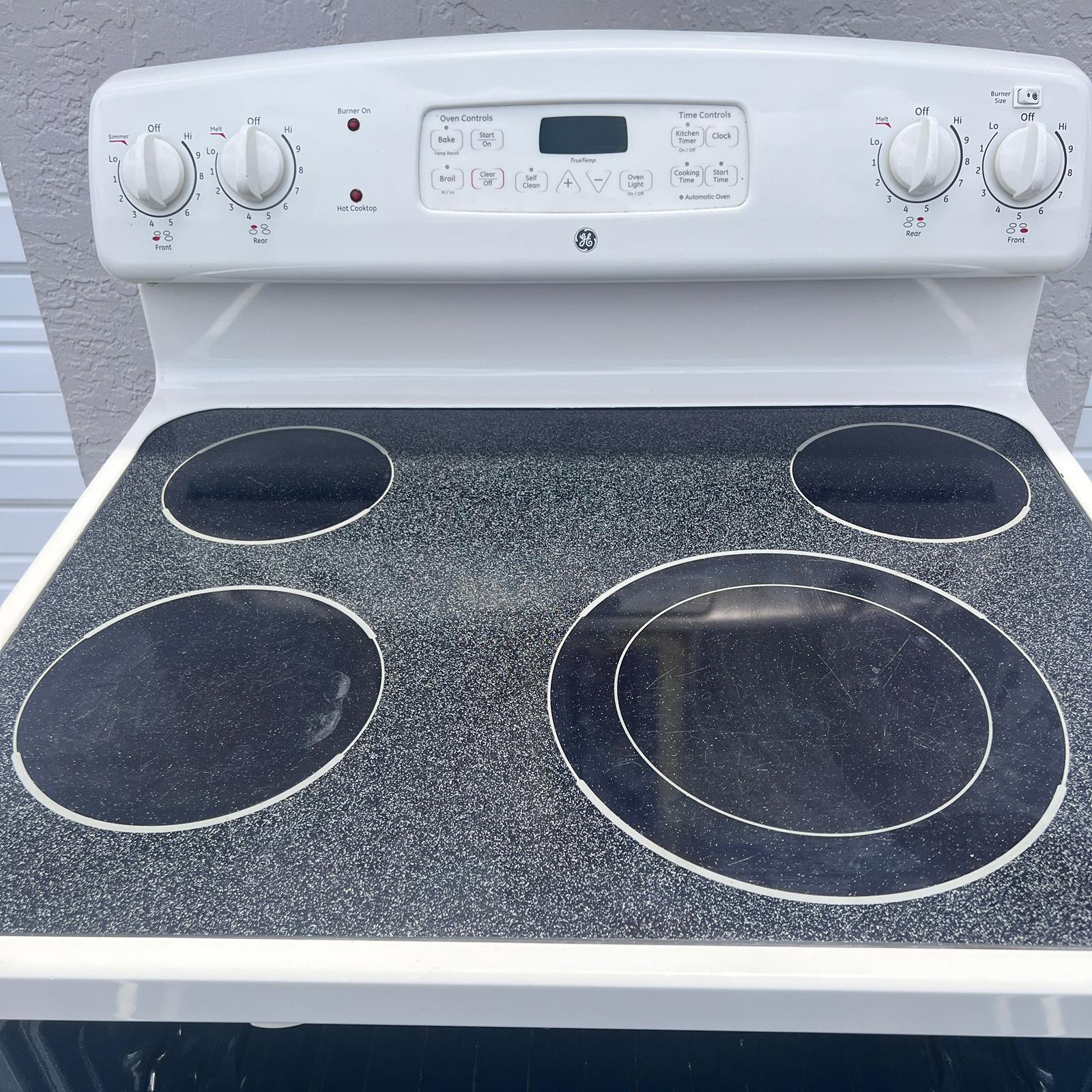 GE Electric Stove Off White GE Electric Stove Off White